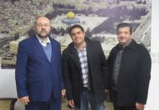 علي بركة يستقبل "محمد خالد سيد"