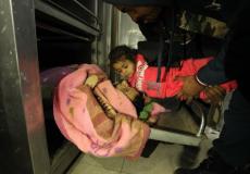 تشييع جثمان الشهيد الأقراع بغزة