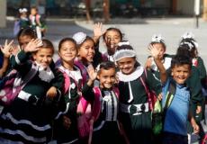 عودة الطلاب لمقاعد الدراسة في غزة