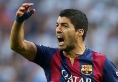لاعب برشلونة لويس سواريز