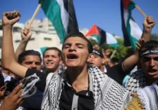 طلاب الجامعات الفلسطينية