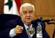وزير الخارجية السوري وليد المعلم 