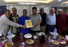 الفلسطينية لقدامى الرياضيين وأمواج تنظمان أمسية رمضانية