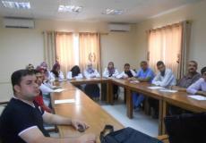 خلال دورة تدريبية 
