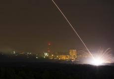 صاروخ من غزة صوب إسرائيل - توضيحية