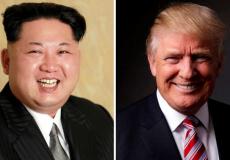 الرئيس الأمريكي دونالد ترامب وزعيم كوريا الشمالية كيم جونغ أون
