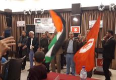 غزة: الأخوة الفلسطينية التونسية تحيي عيد استقلال تونسي الـ63