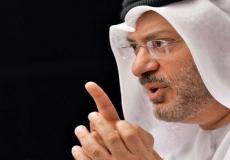 وزير الدولة للشؤون الخارجية الإماراتي أنور قرقاش