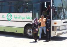 مسافرون في معبر رفح البري جنوب قطاع غزة