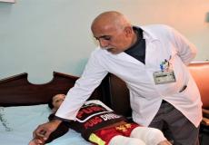 عدنان العلمي ينقذ حياة طفل أصيب بحروق بليغة