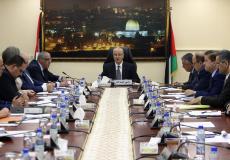 اجتماع مجلس الوزراء الفلسطيني