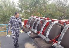 إدارة الوقاية والسلامة العامة للدفاع المدني تخطر عدداً من المنشآت