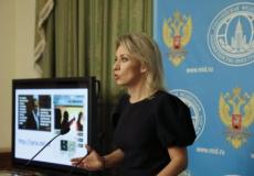 الناطقة باسم الخارجية الروسية ماريا زاخاروفا