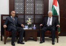الرئيس مع محافظ الوسطى