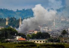 قصف على مدينة مانيلا