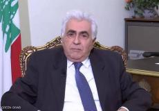  وزير الخارجية اللبناني ناصيف حتّي