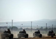 دبابات تركية تتوغل في الأراضي السورية