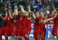 فريق البايرن بعد فوزه الساحق