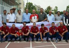 اتحاد ألعاب القوى يجرى اختبارات الفئات المختلفة للعدائين ولاعبي المنتخب الوطني بغزة