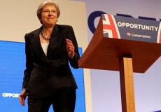 رئيسة الوزراء البريطانية تيريزا ماي 