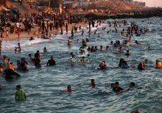 تحسن نوعي في جودة مياه شاطئ محافظات غزة