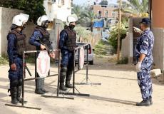 خلال فرض لااغلاق على منطقة سكن المواطن الهارب من الحجر