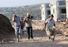 العمال الفلسطينيين