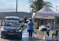 محطات فحص كورونا في الداخل المحتل