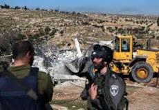 أراضي تجمع جبل البابا التي جرفها الاحتلال في القدس