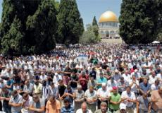 40 ألفًا يُصلون الجمعة بالأقصى