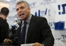 رئيس "هناك مستقبل" يائير لابيد،