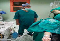 شاهد استئصال ورم يزن 25 كيلو من رحم سيدة