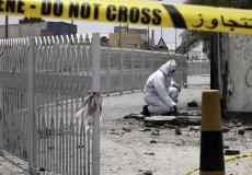 تفجير إرهابي شمالي المنامة