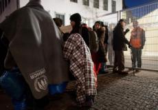 اللاجئون على حدود برلين