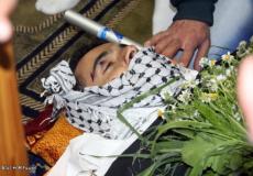 تشييع جثمان الشهيد ابو فنونة في الخليل