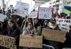 تظاهرة ضد ترامب