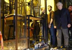 نتنياهو أمام مكان تنفيذ العملية