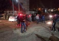 من مكان الحادثة