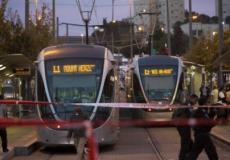 القطار الخفيف بالقدس -ارشيفية-