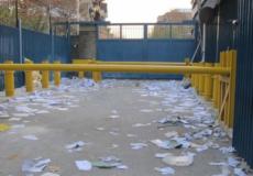 تعرضت السفارة البريطانية في طهران إلى تخريب من قبل محتجين إيرانيين عام 2011