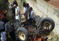 انقلاب جرار زراعي في أريحا