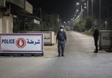 إجراءات مشددة في ظل تفشي كورونا في غزة