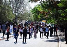احتجاجات طلاب جامعة