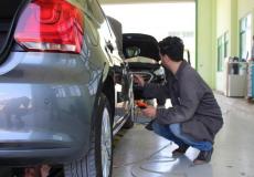 افتتاح مركز فحص المركبات التابع لبلدية جنين