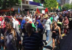 مسيرات احتجاج على قرار ترامب