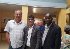 رجاء أبودقة ممثل الإتحاد الوطني للشباب الفلسطيني في فرنسا 