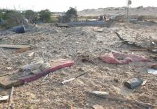 الاحتلال قصف أرضا زراعية في رفح جنوب قطاع غزة فجر اليوم