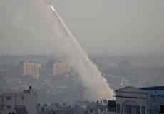 صاروخ من غزة