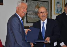 سوق رأس المال و إنجاز فلسطين توقعان مذكرة تفاهم