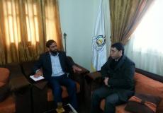 لنائب المصري يلتقي وكيل نيابة بيت لاهيا 